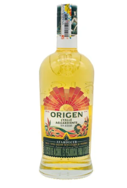 AGUARDIENTE ORIGEN ATARDECER