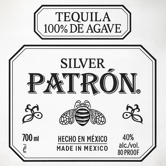 TEQUILA PATRON SILVER
