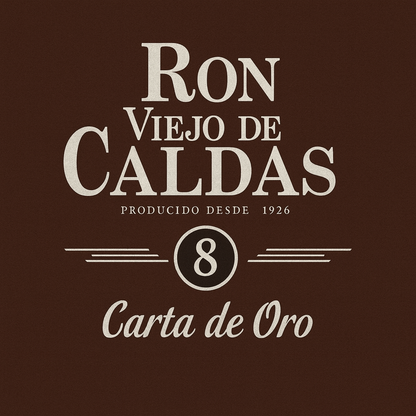 RON VIEJO DE CALDAS 8 AÑOS